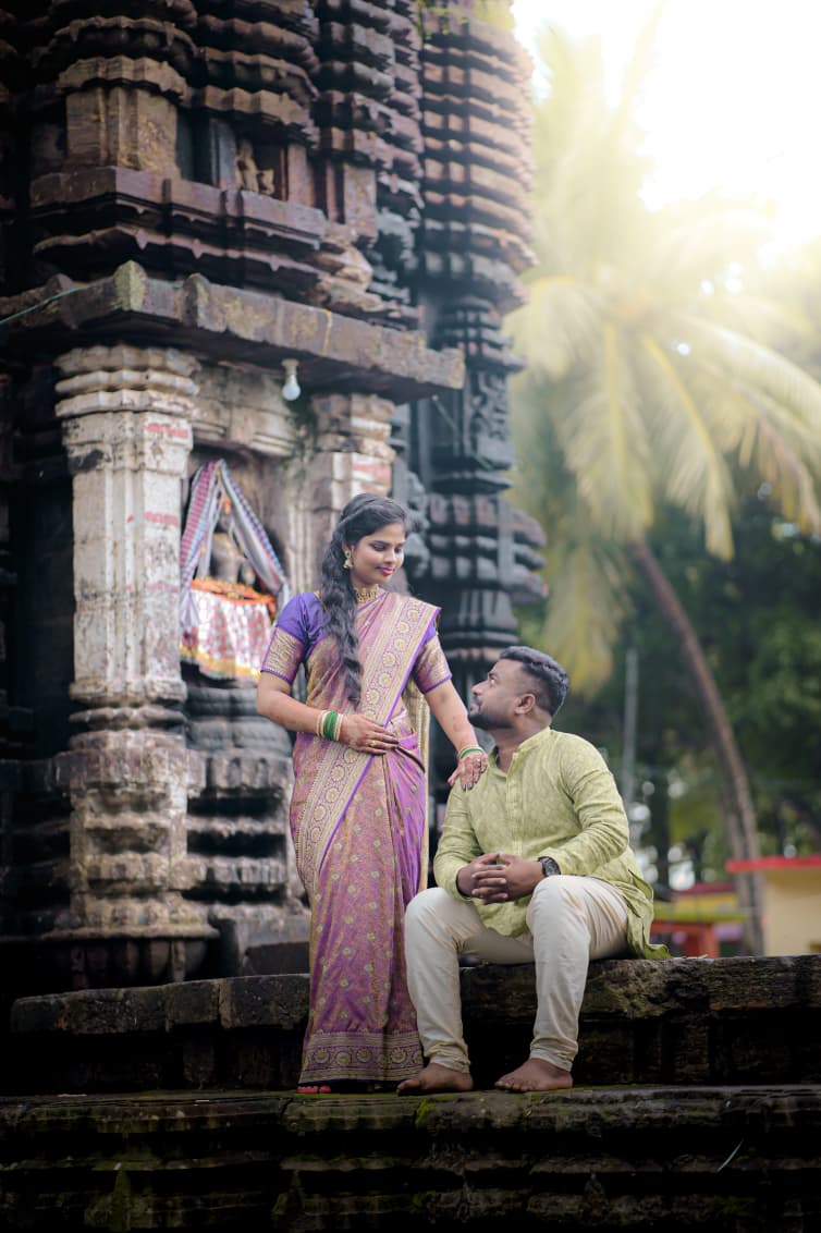 First Light - Stunning cinematic wedding couple portrait photography, professional videography service in Odisha.